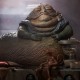 Jabba the Hutt and Throne Deluxe de Star Wars por Hot Toys-JuguetesMeteorito-Jabba the Hutt and Throne Delux