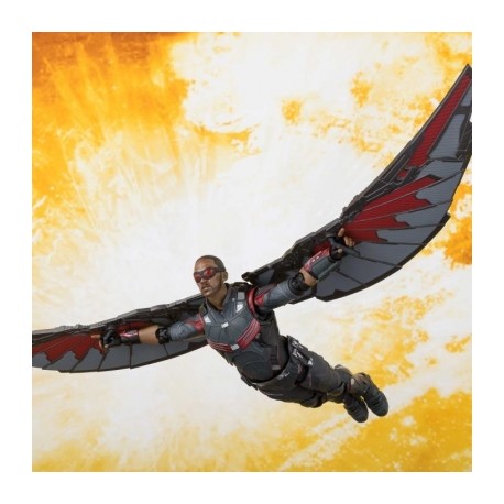 Falcon de Avengers Infinity War por S.H. Figuarts-JuguetesMeteorito-Falcon de Avengers Infinity War