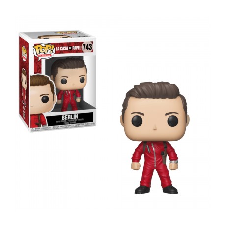 Berlín - La Casa De Papel Funko Pop! Figura de Vinyl-JuguetesMeteorito-Berlín - La Casa De Papel Funko