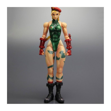 Cammy de Super Street Figther IV Play Arts Kai Vol.2 por Square Enix-JuguetesMeteorito-Cammy de Super Street Figther I