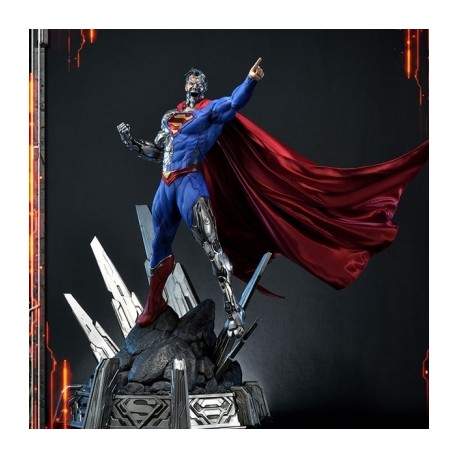 Cyborg Superman de Dc Comics Prime 1 por Sideshow-JuguetesMeteorito-Cyborg Superman de Dc Comics Pr