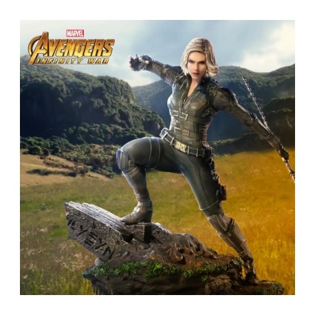 Black Widow de Avengers: Infinity War por Iron Studios-JuguetesMeteorito-Black Widow de Avengers: Infini