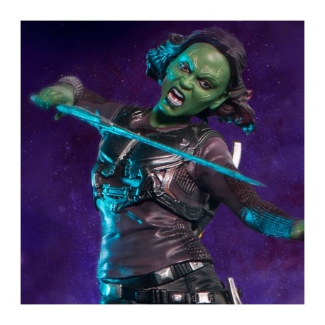Gamora de Guardianes de la Galaxia Vol. 2 por Iron Studios-JuguetesMeteorito-Gamora de Guardianes de la Gala