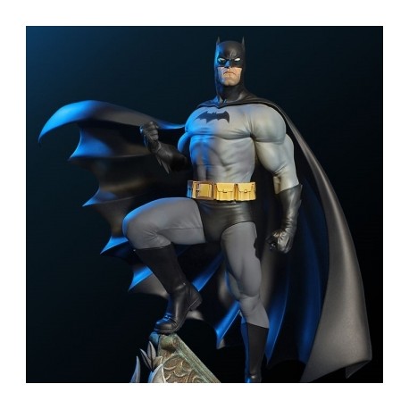 Super Powers Batman Variant Maquette Tweeterhead - Sideshow-JuguetesMeteorito-Super Powers Batman Variant Maq