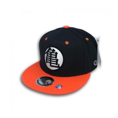 Gorra DBZ Kanji Tortuga Black/Orange-JuguetesMeteorito-Gorra DBZ Kanji Tortuga Black/O