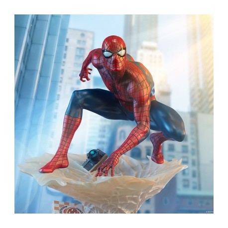 Spider-Man Mark Brooks Marvel Estatua Por Sideshow (Collector Edition)-JuguetesMeteorito-Spider-Man Mark Brooks Marvel E