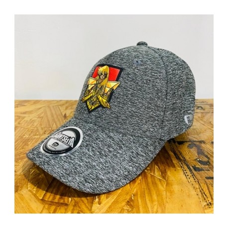 Gorra Caballeros del Zodiaco Caballero Dorado Curva Gris-JuguetesMeteorito-Gorra Caballeros del Zodiaco Ca