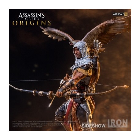 Bayek Deluxe de Assassins Creed Origins 1:10 Iron Studios-JuguetesMeteorito-Bayek Deluxe de Assassins Creed