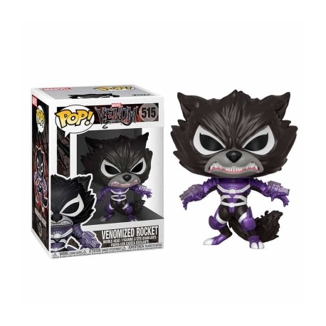 Venomized Rocket Raccoon: Venom de Marvel por Funko Pop-JuguetesMeteorito-Venomized Rocket Raccoon: Venom