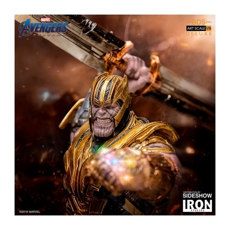 Thanos (Deluxe Version) de Avengers Endgame por Iron Studios 1/10-JuguetesMeteorito-Thanos (Deluxe Version) de Aven
