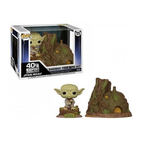 Dagobah Yoda with Hut de Star Wars por Funko Pop-JuguetesMeteorito-Dagobah Yoda with Hut de Star W