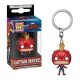 Capitana Marverl Pop! KeyChain-JuguetesMeteorito-Capitana Marverl Pop! KeyChain