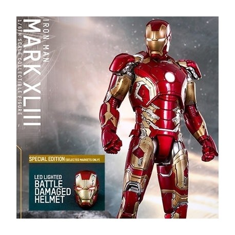 Iron Man Mark XLIII (43) de Avengers: Age of Ultron por Hot Toys Escala 1:6-JuguetesMeteorito-Iron Man Mark XLIII (43) de Ave