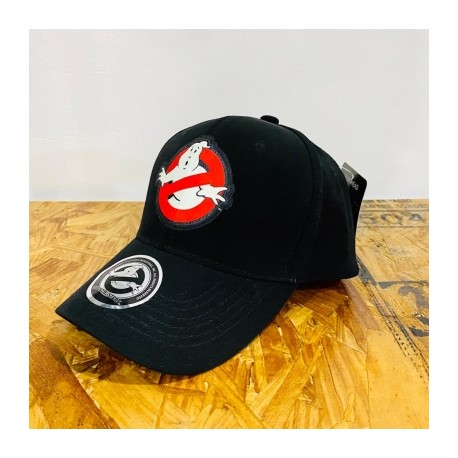 Gorra Ghostbusters Glow in the Dark Negra Curva-JuguetesMeteorito-Gorra Ghostbusters Glow in the 
