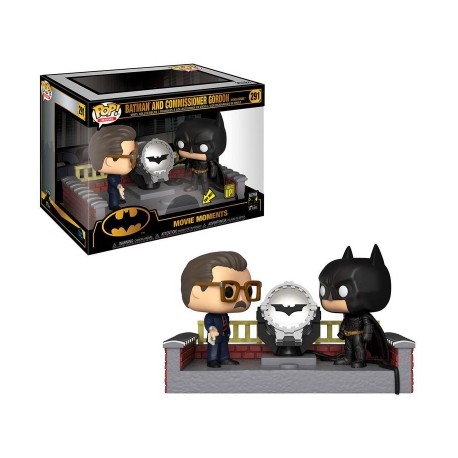Batman 80 Years Movie Moment: Batman and Commissioner Gordon por Funko Pop-JuguetesMeteorito-Batman 80 Years Movie Moment: B