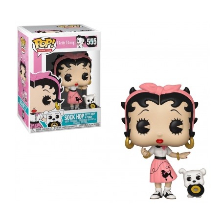 Betty Boop & Pudgy Sock Hop - Funko Pop! Figura de  Vinyl-JuguetesMeteorito-Betty Boop & Pudgy Sock Hop - F