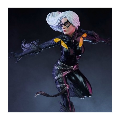 Black Cat Premium Format de Marvel por Sideshow-JuguetesMeteorito-Black Cat Premium Format de Mar