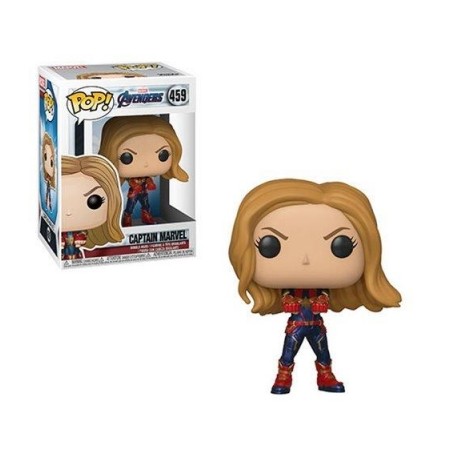 Capitana Marvel de Marvel Avengers Endgame Funko Pop-JuguetesMeteorito-Capitana Marvel de Marvel Aveng