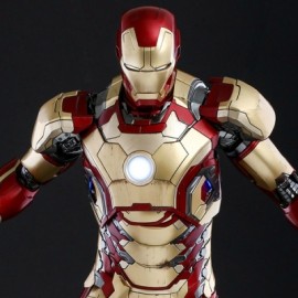 Iron Man Mark XLV  Escala 1/4 por Hot Toys-JuguetesMeteorito-Iron Man Mark XLV  Escala 1/4 p