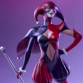 Harley Quinn DC Stanley Artgerm Lau Estatua Sideshow-JuguetesMeteorito-Harley Quinn DC Stanley Artgerm
