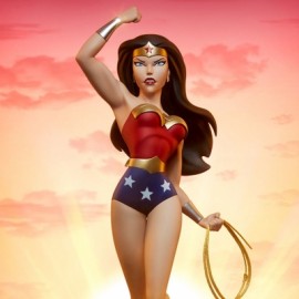 Wonder Woman Animated Series Sideshow Statue-JuguetesMeteorito-Wonder Woman Animated Series Si