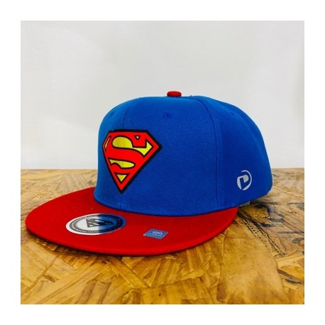Gorra Superman Logo Azul/Rojo-JuguetesMeteorito-Gorra Superman Logo Azul/Rojo