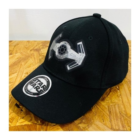 Gorra Star Wars Tie Fighter Darth Vader Negra curva-JuguetesMeteorito-Gorra Star Wars Tie Fighter Dar
