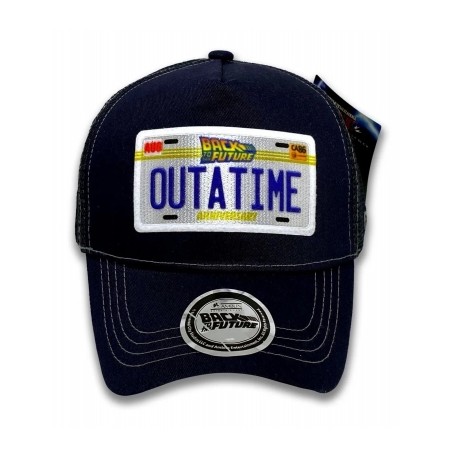 Gorra Back to the Future Matricula Azul Marino-JuguetesMeteorito-Gorra Back to the Future Matric