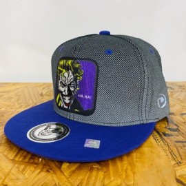 Gorra DC Comics Joker Gris/Azul-JuguetesMeteorito-Gorra DC Comics Joker Gris/Azul
