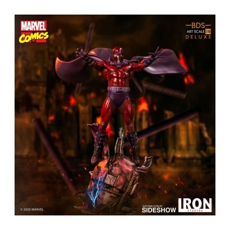 Magneto Marvel Escala 1/10 Deluxe Iron Studios-JuguetesMeteorito-Magneto Marvel Escala 1/10 Delu