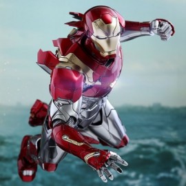 Iron Man Mark XLVII Spider-Man Homecoming Hot Toys (reedición)-JuguetesMeteorito-Iron Man Mark XLVII Spider-Man 