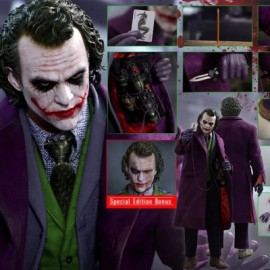 The Joker - The Dark Knight - Exclusive  por Hot Toys (Scale 1:4)-JuguetesMeteorito-The Joker - The Dark Knight - E
