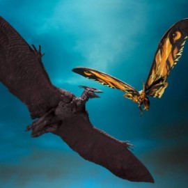 Set King of The Monsters (2019) Mothra & Rodan de Gotzilla por Tamashii Nations Bandai S.H. MonsterArts-JuguetesMeteorito-Set Ki