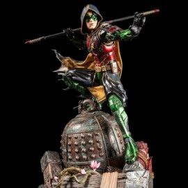 Robin - Samurai Series DC Premium Estatua 1/4 XM Studios-JuguetesMeteorito-Robin - Samurai Series DC Premi