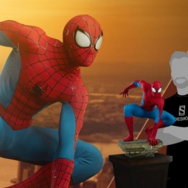 Spider-Man 'Vintage' Legendary por Sideshow (Edición Coleccionista)-JuguetesMeteorito-Spider-Man 'Vintage' Legendary 