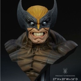 Wolverine Busto de Marvel Comics por Sideshow-JuguetesMeteorito-Wolverine Busto de Marvel Comic