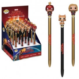 Pluma de Capitana Marvel Funko!-JuguetesMeteorito-Pluma de Capitana Marvel Funko!