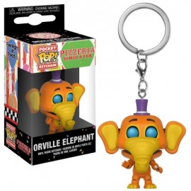 Five Nights at Freddy's: Pizza Simulator Orville Elephant Pocket Pop! Key Chain-JuguetesMeteorito-Five Nights at Freddy's: Pizza