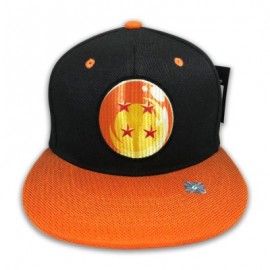 ¡Gorra Dragon Ball Super Diseño En 3d Con La Esfera De 4 Estrellas!  Black/Orange-JuguetesMeteorito-¡Gorra Dragon Ball Super Dis