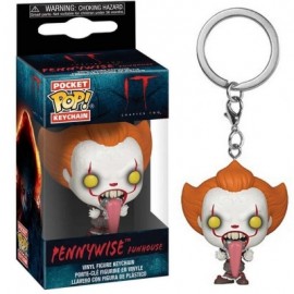 Pennywise Funhouse de IT Chapter 2 Pocket Pop! Key Chain-JuguetesMeteorito-Pennywise Funhouse de IT Chapte
