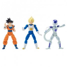 Goku, Vegeta y Frieza de Dragon Ball Stars Wave 2 Set por Bandai-JuguetesMeteorito-Goku, Vegeta y Frieza de Dragon