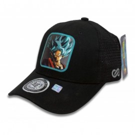 Gorra Dragon Ball Z Goku Super Saiyan Blue-JuguetesMeteorito-Gorra Dragon Ball Z Goku Super 